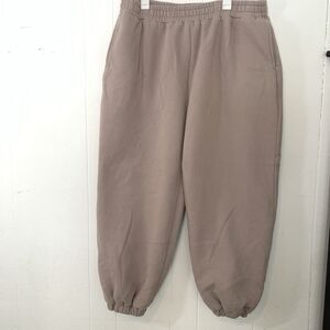 Comfrt Adult 3XL Sweatpants Joggers Pockets Tan Brown Sand